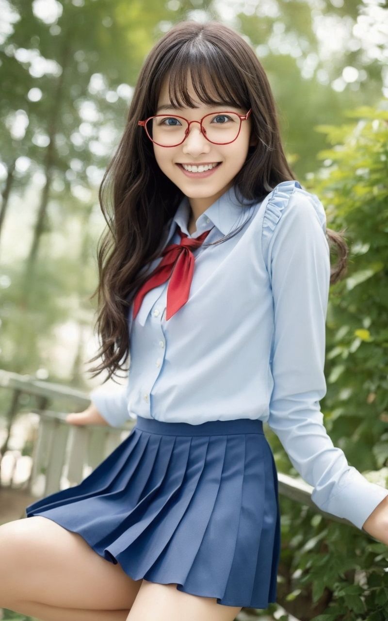 AI美女写真集┃風紀委員の美女 画像6