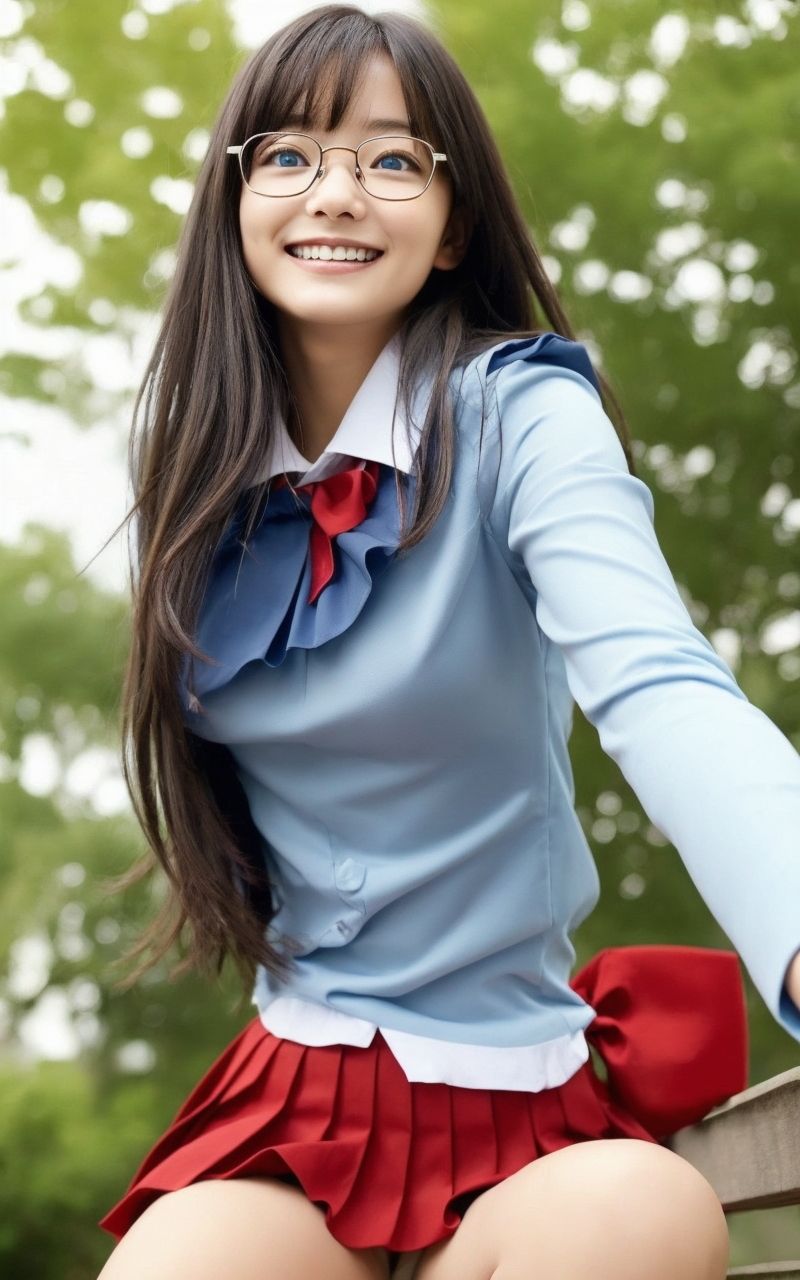AI美女写真集┃風紀委員の美女 画像8