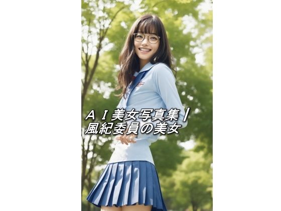 AI美女写真集┃風紀委員の美女