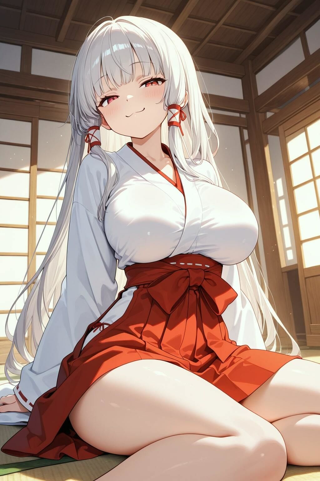 サンプル画像4:バイトの巫女に性指導(チュッぱい) [d_565224]