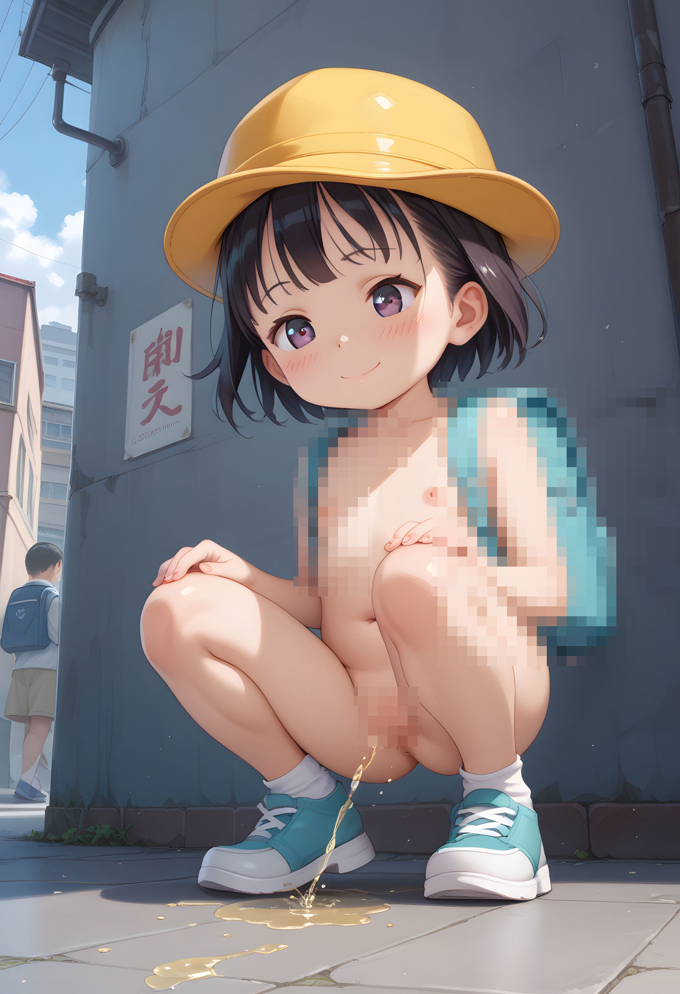 サンプル画像2:小便通学路(週刊ロリポップサンデー) [d_565255]