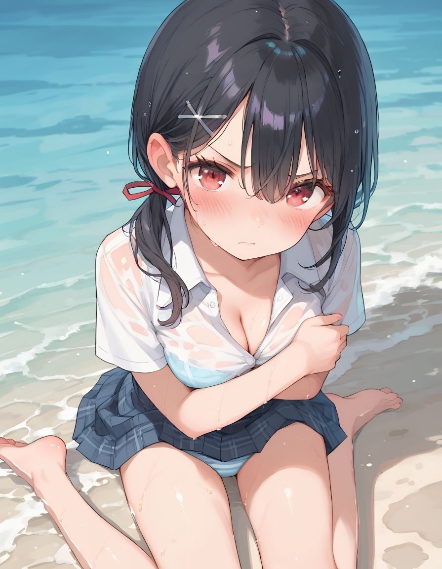 サンプル画像2:『ぽに★つい！』黒髪美少女萌ええろCG集vol.3【超美麗4K高画質】(ひかるーな) [d_565341]