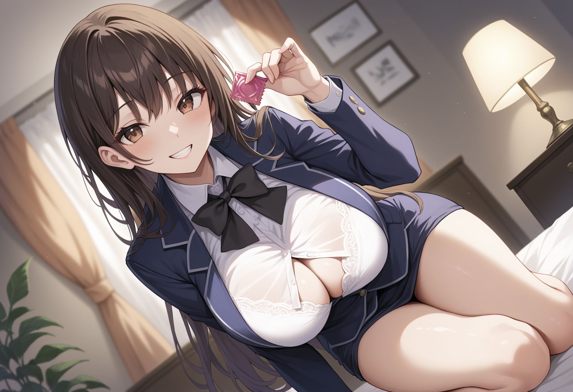 サンプル画像2:巨乳女子校生  放課後えっち(こあくまちゃん) [d_565376]