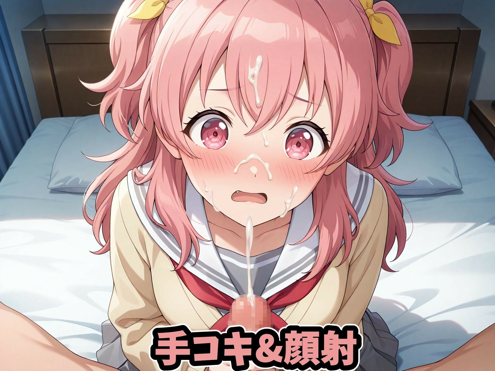 サンプル画像5:桃〇愛莉 制服イラスト集【全300枚】(すわり) [d_565451]