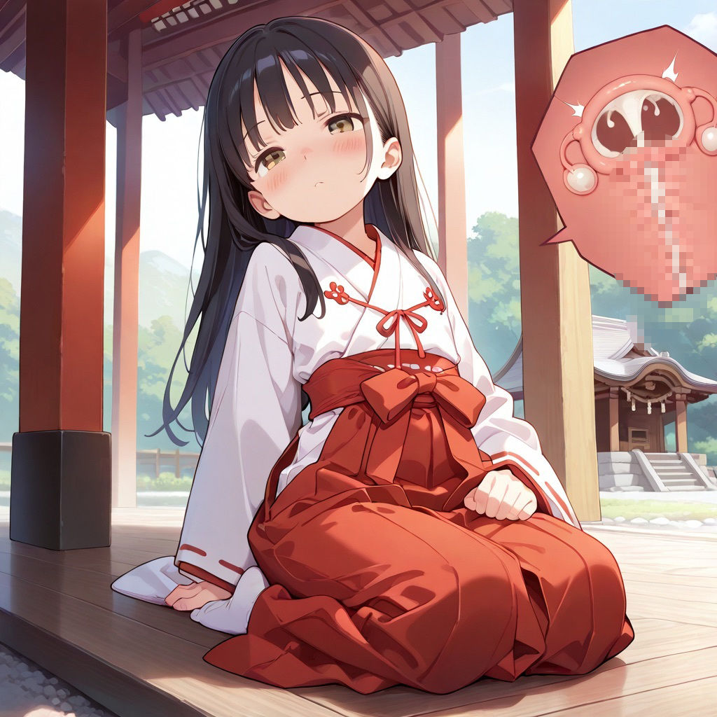 中出しされてきた女の子たち〜巫女編〜 サンプル画像 9