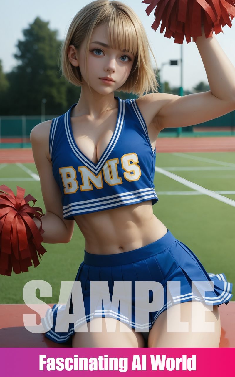 サンプル画像2:チアガール(I’m ai) [d_565505]