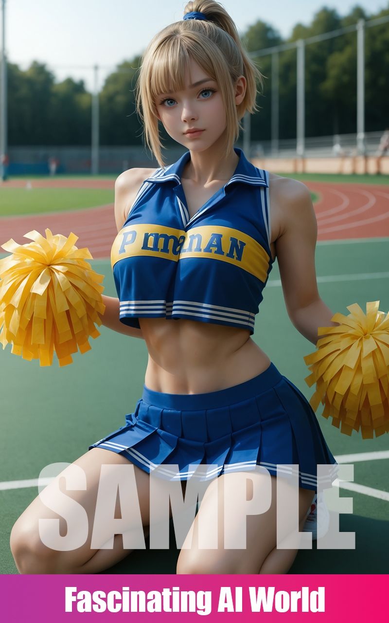 サンプル画像4:チアガール(I’m ai) [d_565505]