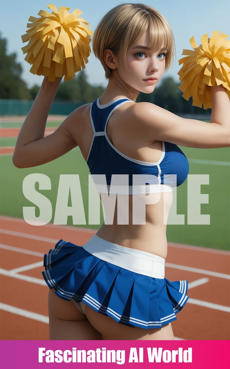 サンプル画像6:チアガール(I’m ai) [d_565505]
