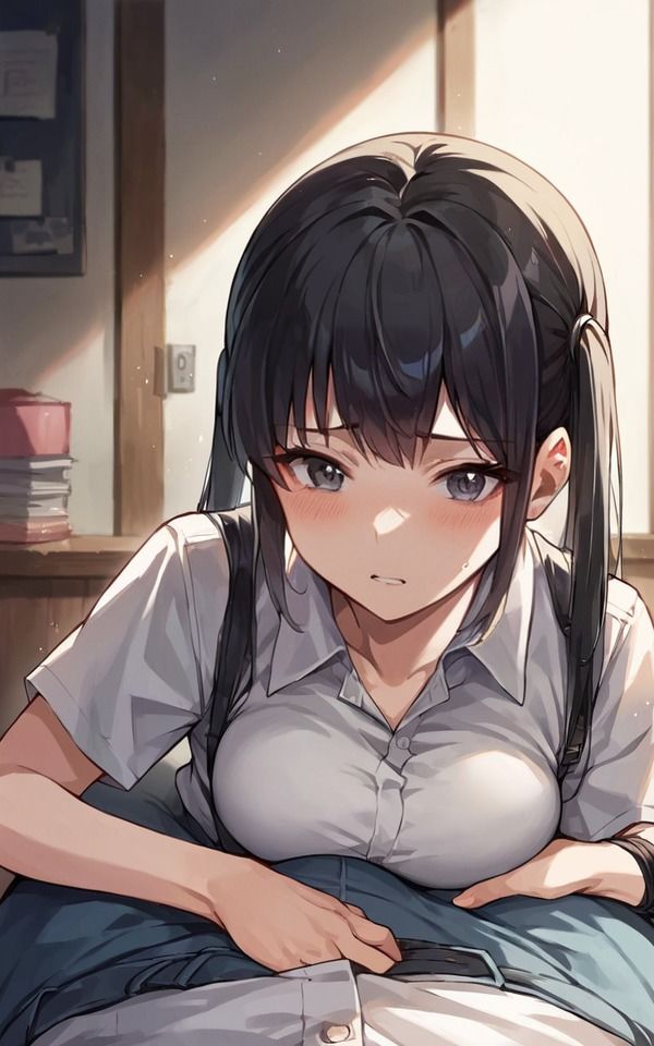 彼女の黒髪、舐めたくなる乳首、そして視線。 画像8