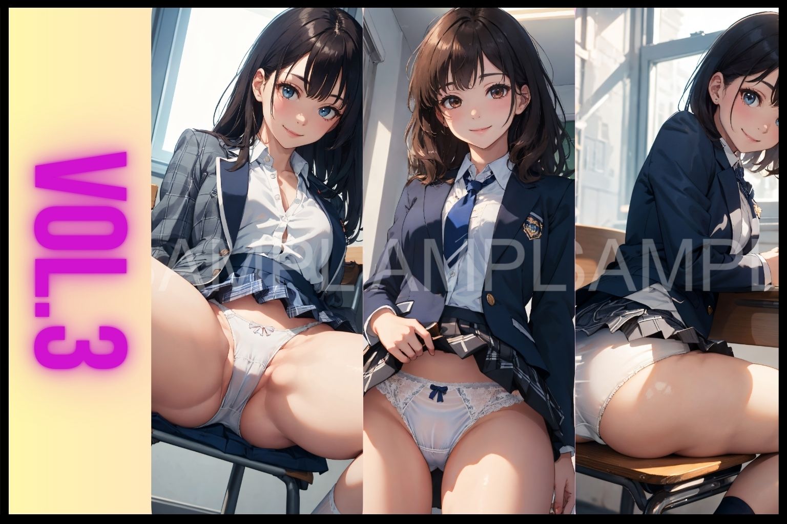 制服女子パンティー図鑑総集編 画像4