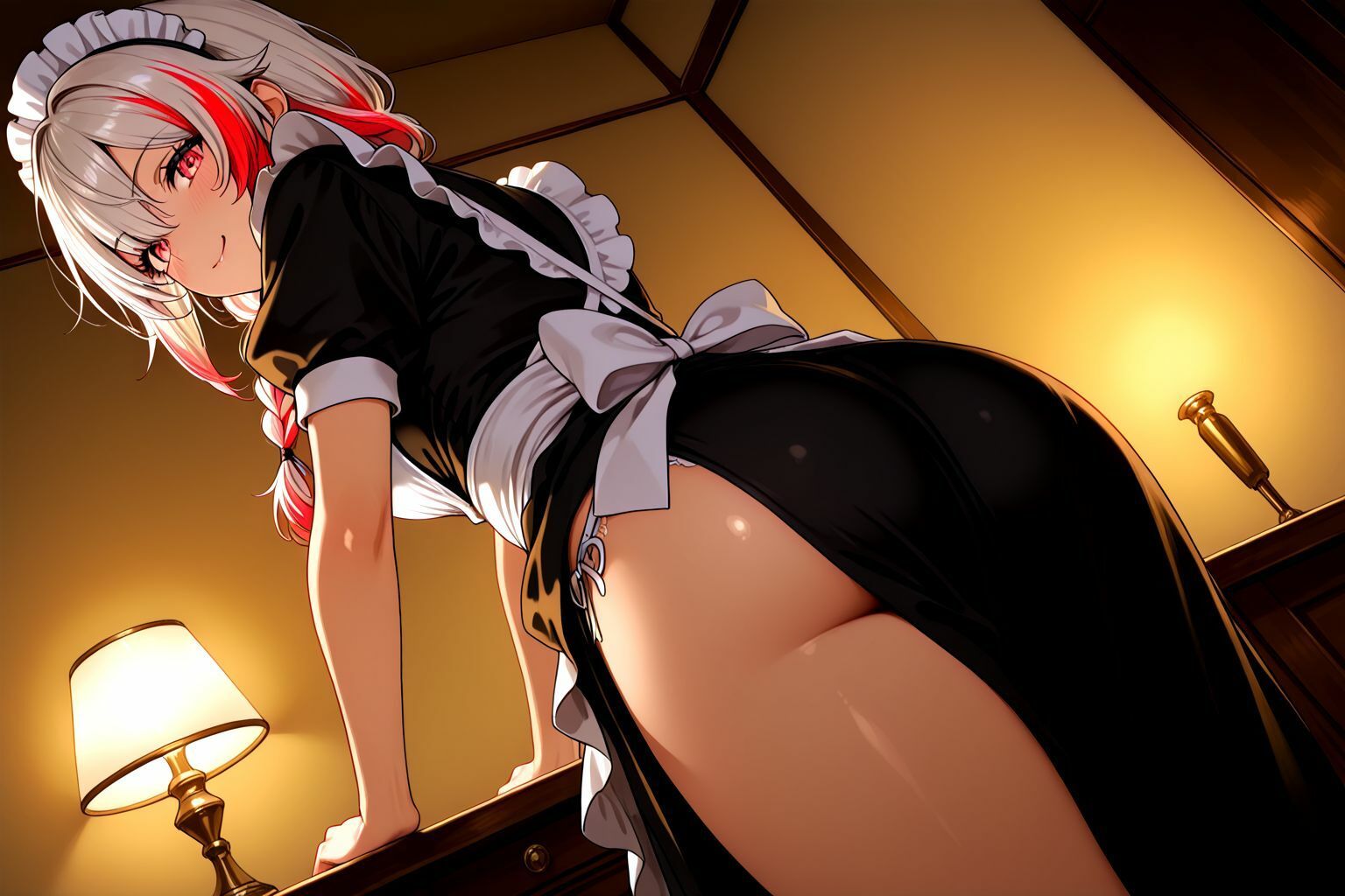 サンプル画像1:エッチなメイドじゃダメですか？(えちえち) [d_565651]