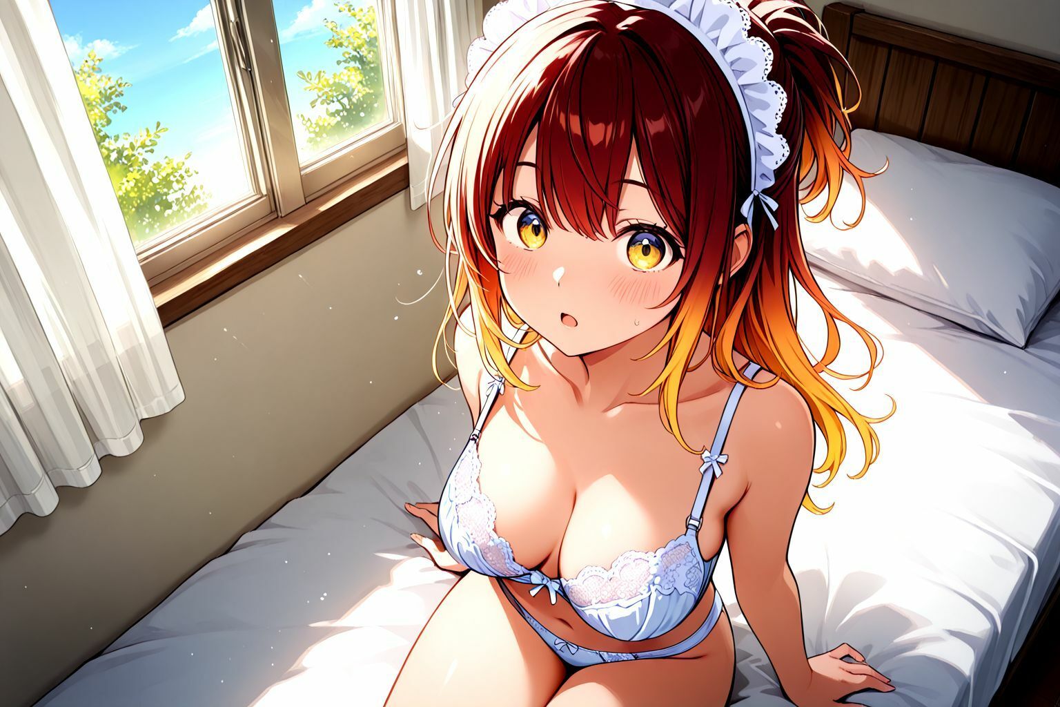 サンプル画像4:エッチなメイドじゃダメですか？(えちえち) [d_565651]