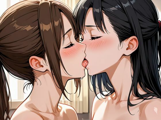 サンプル画像2:純情メイドをレズ姉妹がペットにしていく話(ぴんくのびきに) [d_565672]