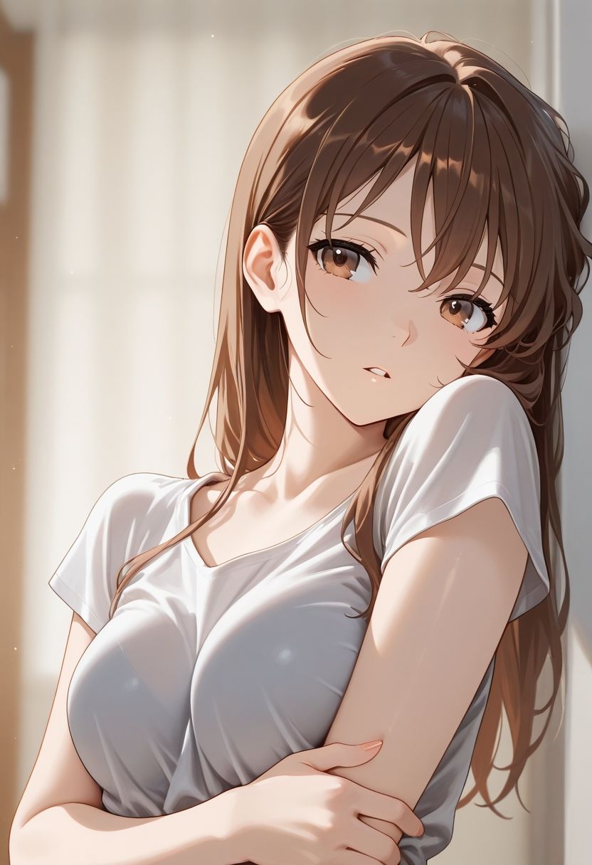 サンプル画像1:隠れてオナニーする妹の処女を奪って生中出し(おたまんじゅう) [d_565689]