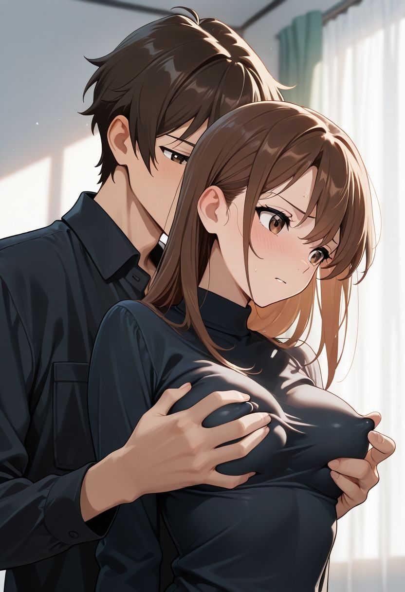 隠れてオナニーする妹の処女を奪って生中出し 画像2