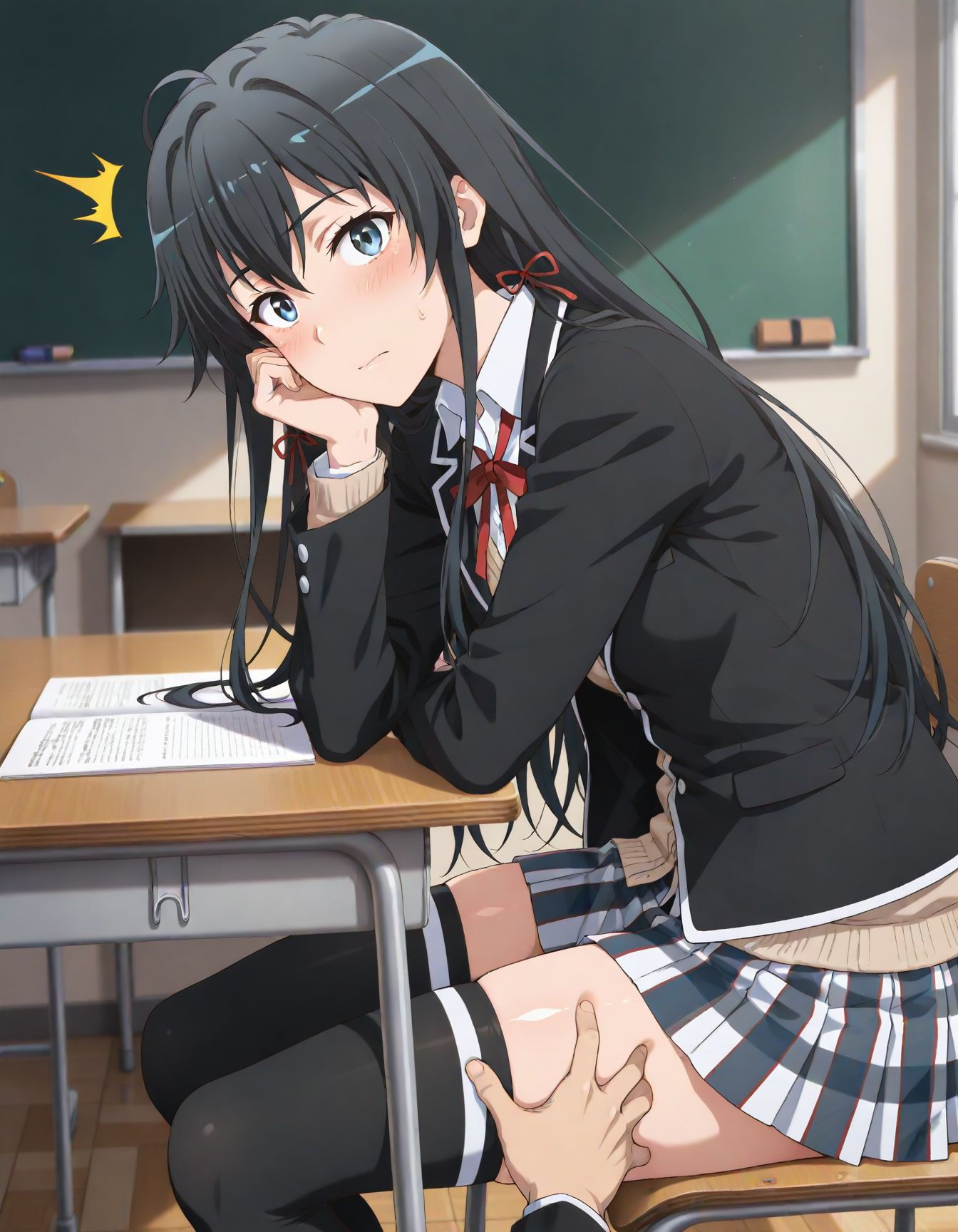 サンプル画像4:雪ノ下雪乃 自宅＆学校ラブラブえっち(Pecorino) [d_565698]