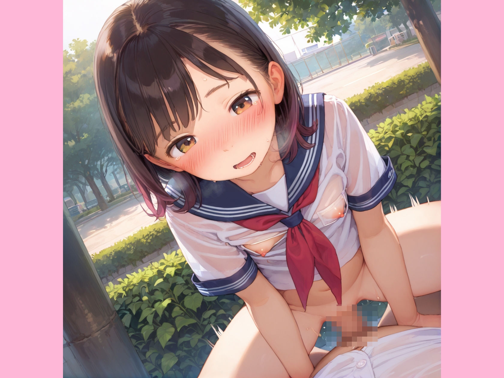 ひよっ子の膨らみかけの胸に我慢できない変態教師達6