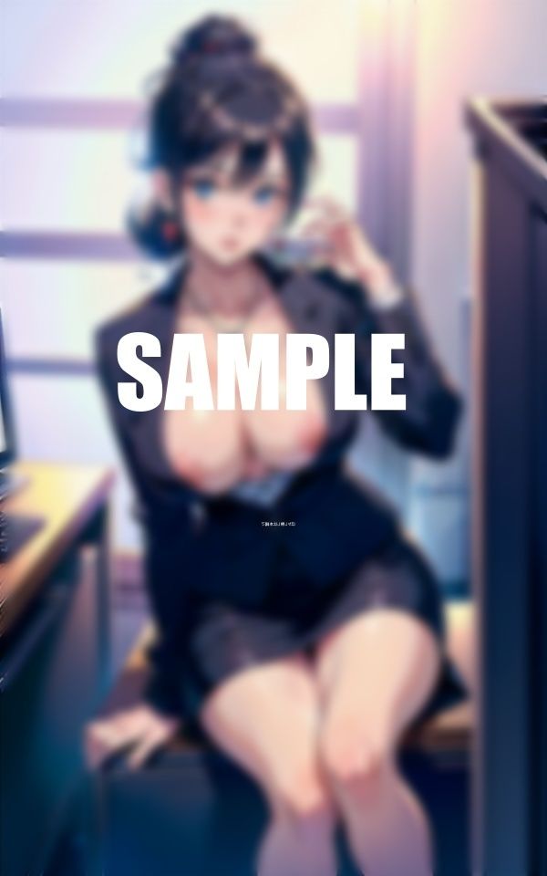 サンプル画像1:超エロカワイイ美女OLたちの男遊びの日常(AI美女LABO.9) [d_565733]