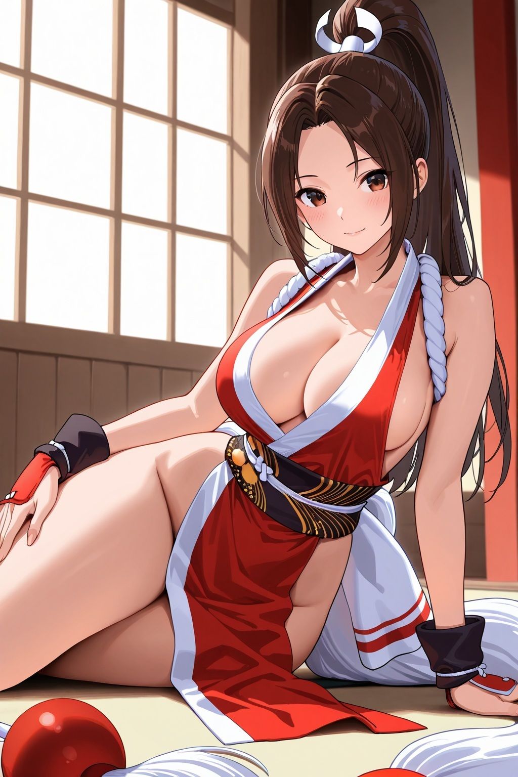 敗北の代償は生中SEXで…くのいち舞 画像2