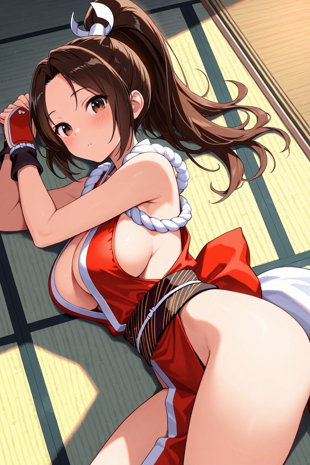 敗北の代償は生中SEXで…くのいち舞 画像3