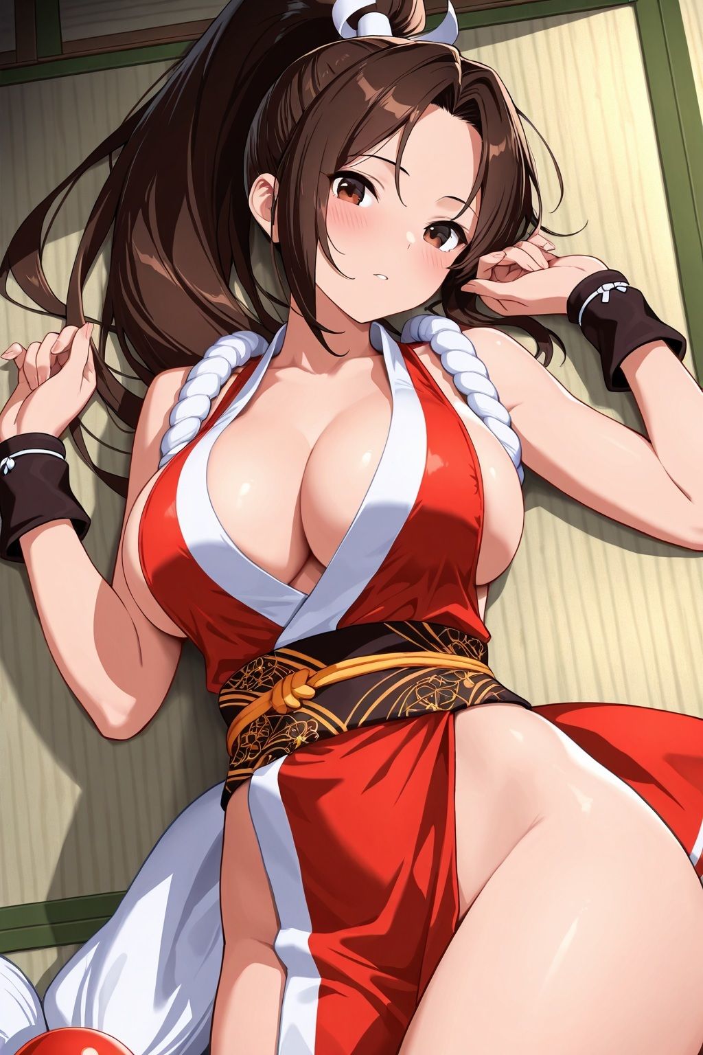 敗北の代償は生中SEXで…くのいち舞 画像4