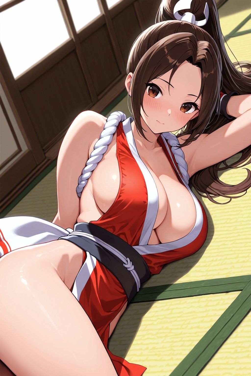 敗北の代償は生中SEXで…くのいち舞 画像5