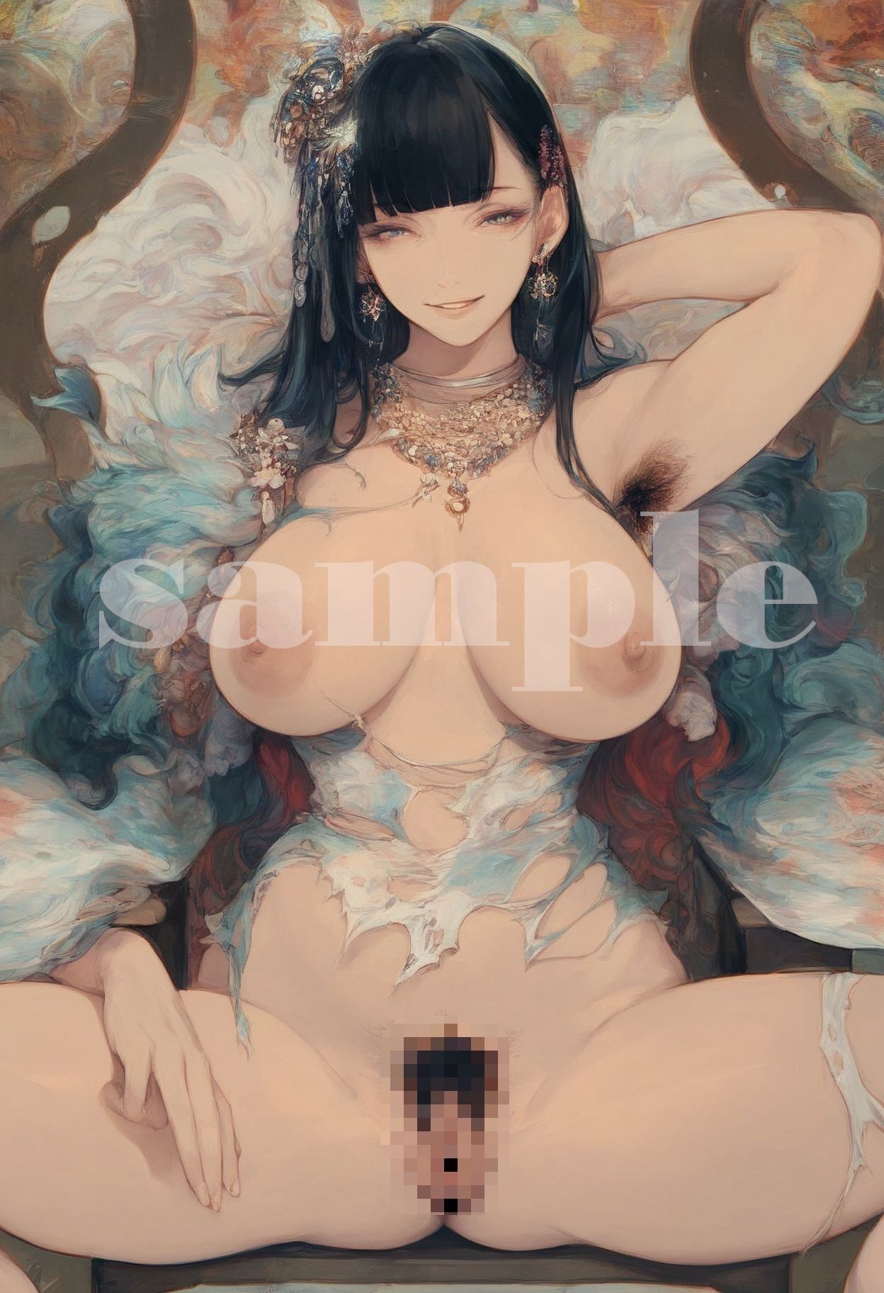 幻想剛毛美女画伝 画像10