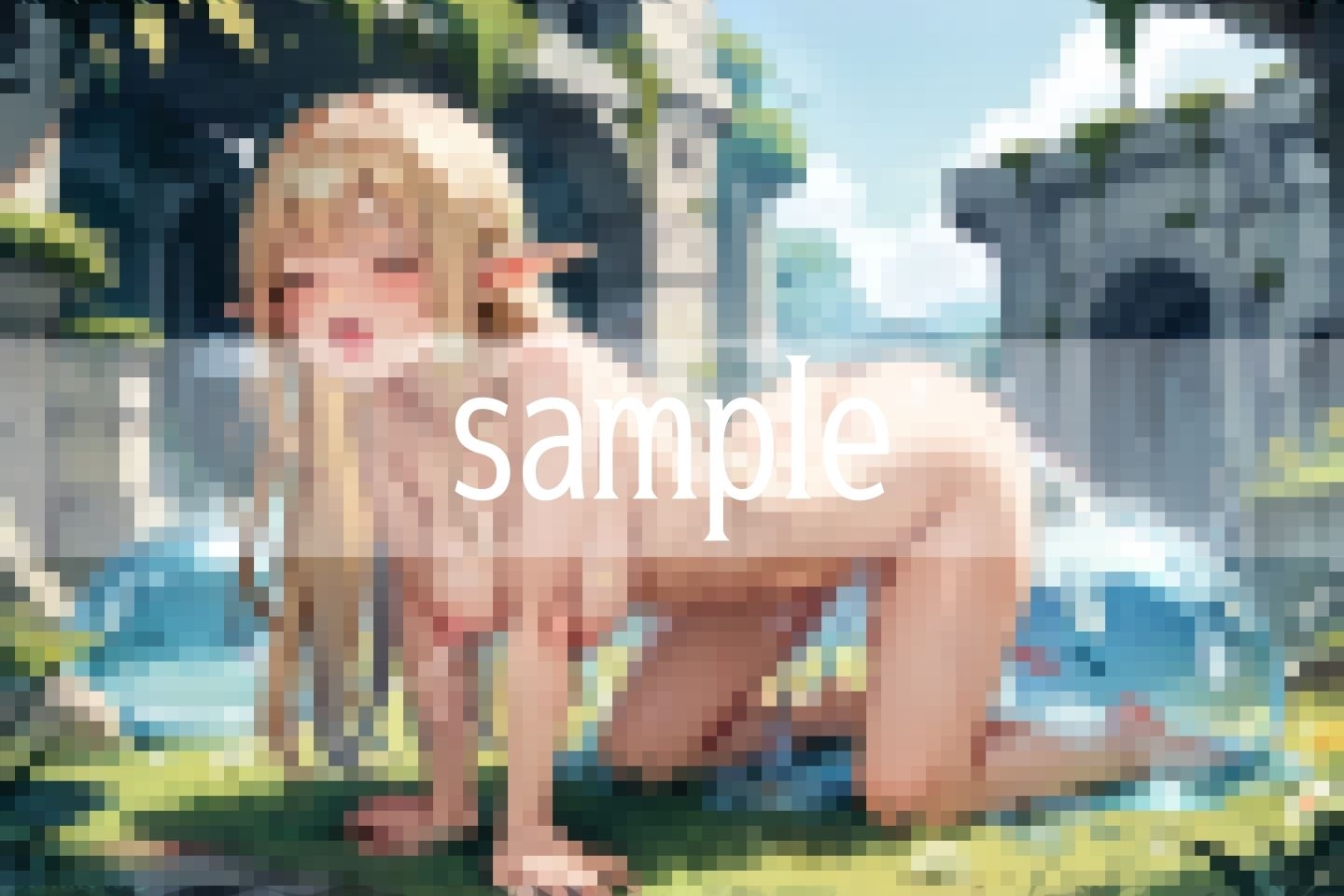 サンプル画像3:乳首もおまんこもスライムに犯●れて…もう何度もイっちゃってます…(ぱこぱこ記念日) [d_565832]