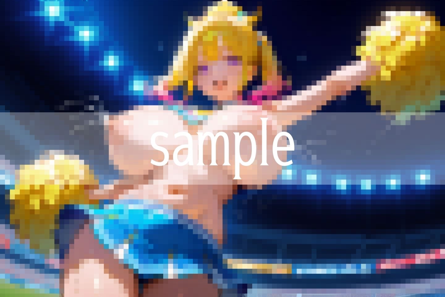 超乳チアの母乳吹き出しHな応援団 画像7