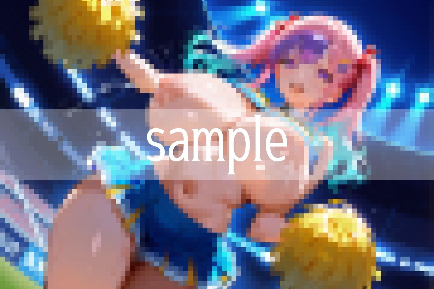 超乳チアの母乳吹き出しHな応援団 画像9