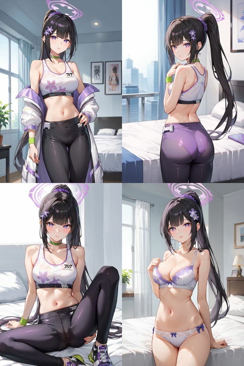 乙○スミレといちゃいちゃH ブルーア〇カイブ 画像1