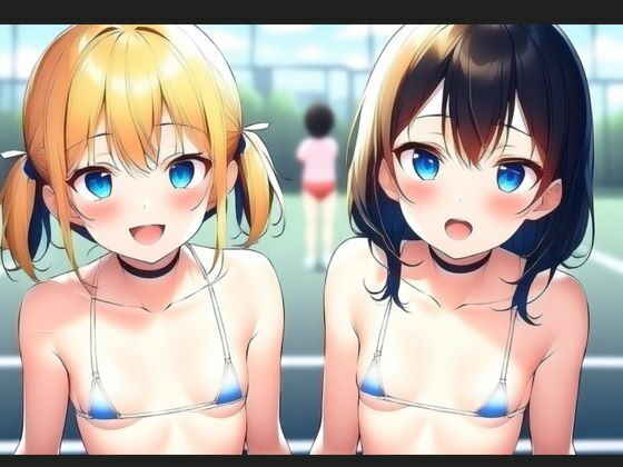 もしも近所にこんなテニス部女子のハーレムがあったら。 画像5