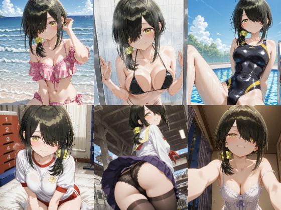 「紫雲寺家の子○たち」紫雲寺ことのセクシー写真集(全500枚)【人の海】