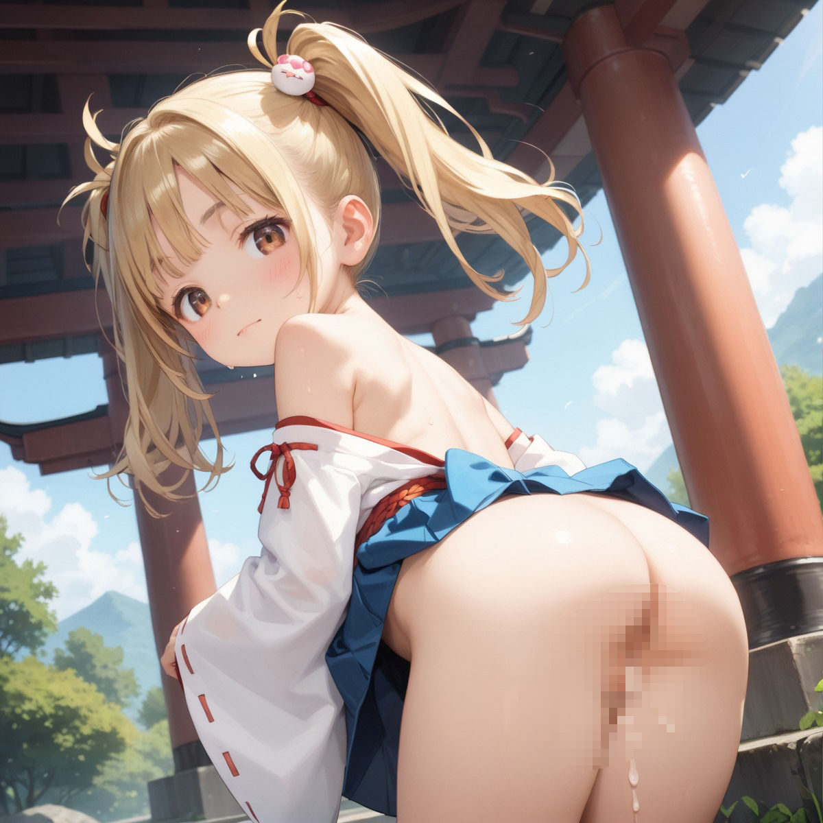 サンプル画像1:〜皇紀二六八五年〜聖域でロリ巫女さんと合体第十七集(貧乳っ子倶楽部) [d_565963]