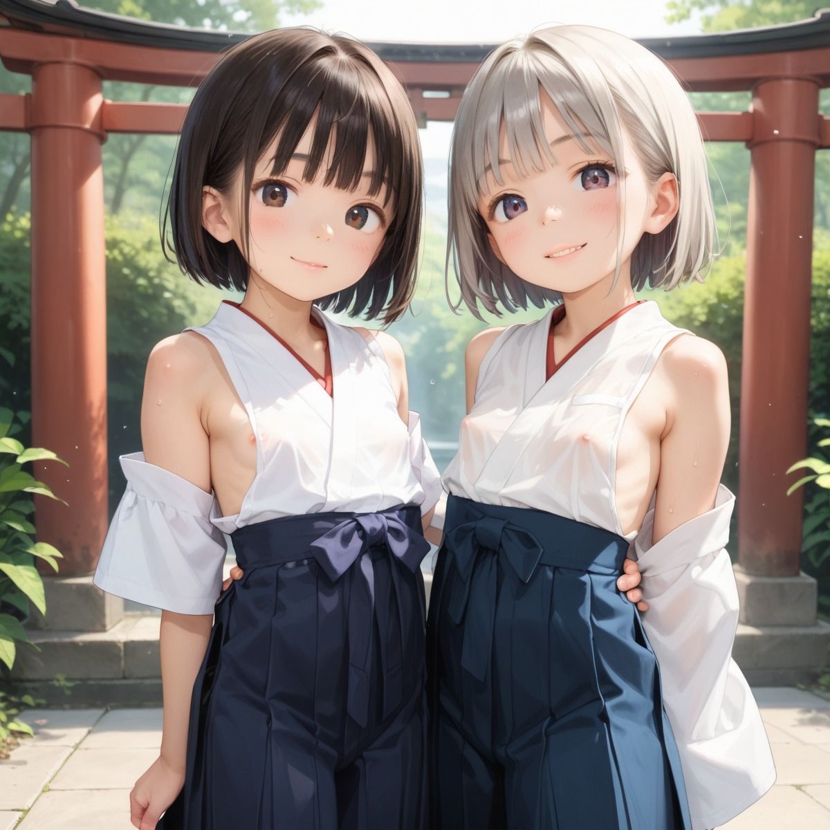 サンプル画像3:〜皇紀二六八五年〜聖域でロリ巫女さんと合体第十七集(貧乳っ子倶楽部) [d_565963]