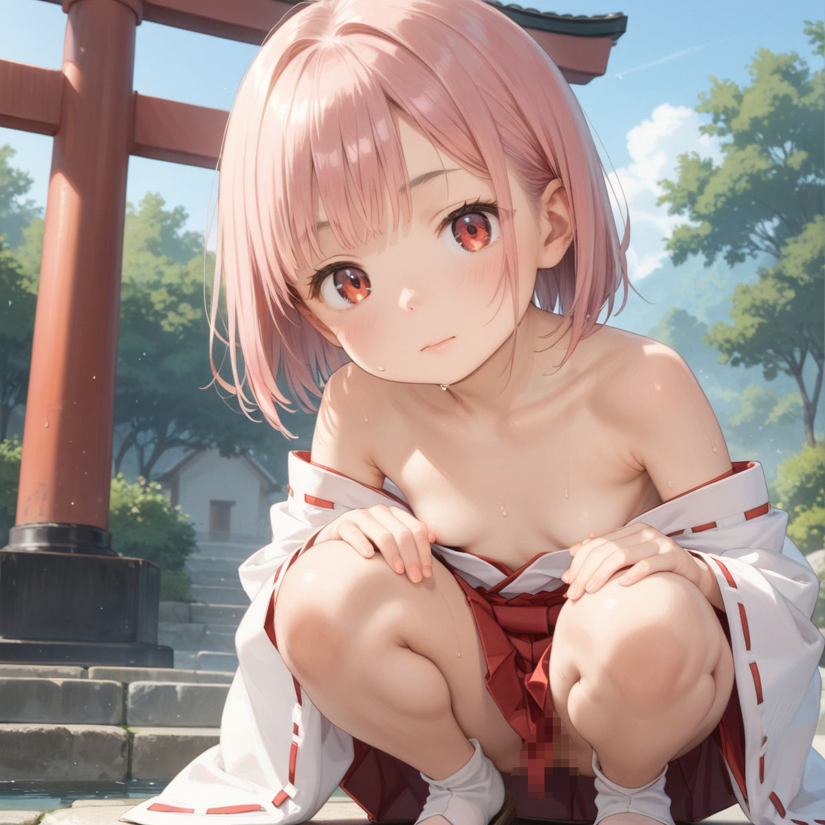 サンプル画像5:〜皇紀二六八五年〜聖域でロリ巫女さんと合体第十七集(貧乳っ子倶楽部) [d_565963]