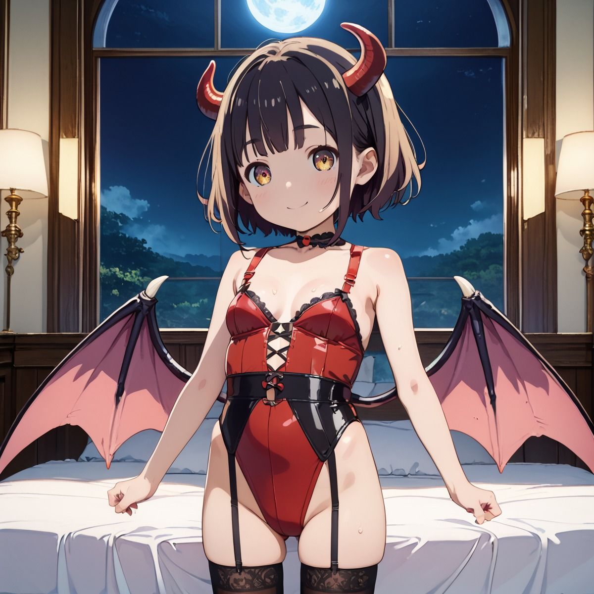 おXんぽだいすき!月夜の晩に現れる淫魔サキュバスPart121