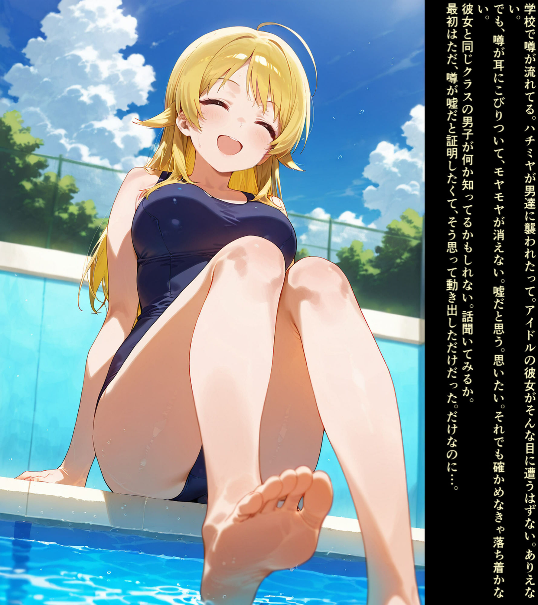 サンプル画像2:アイドルなクラスメイトとコウイ室(かわいそう@かわいい) [d_566076]