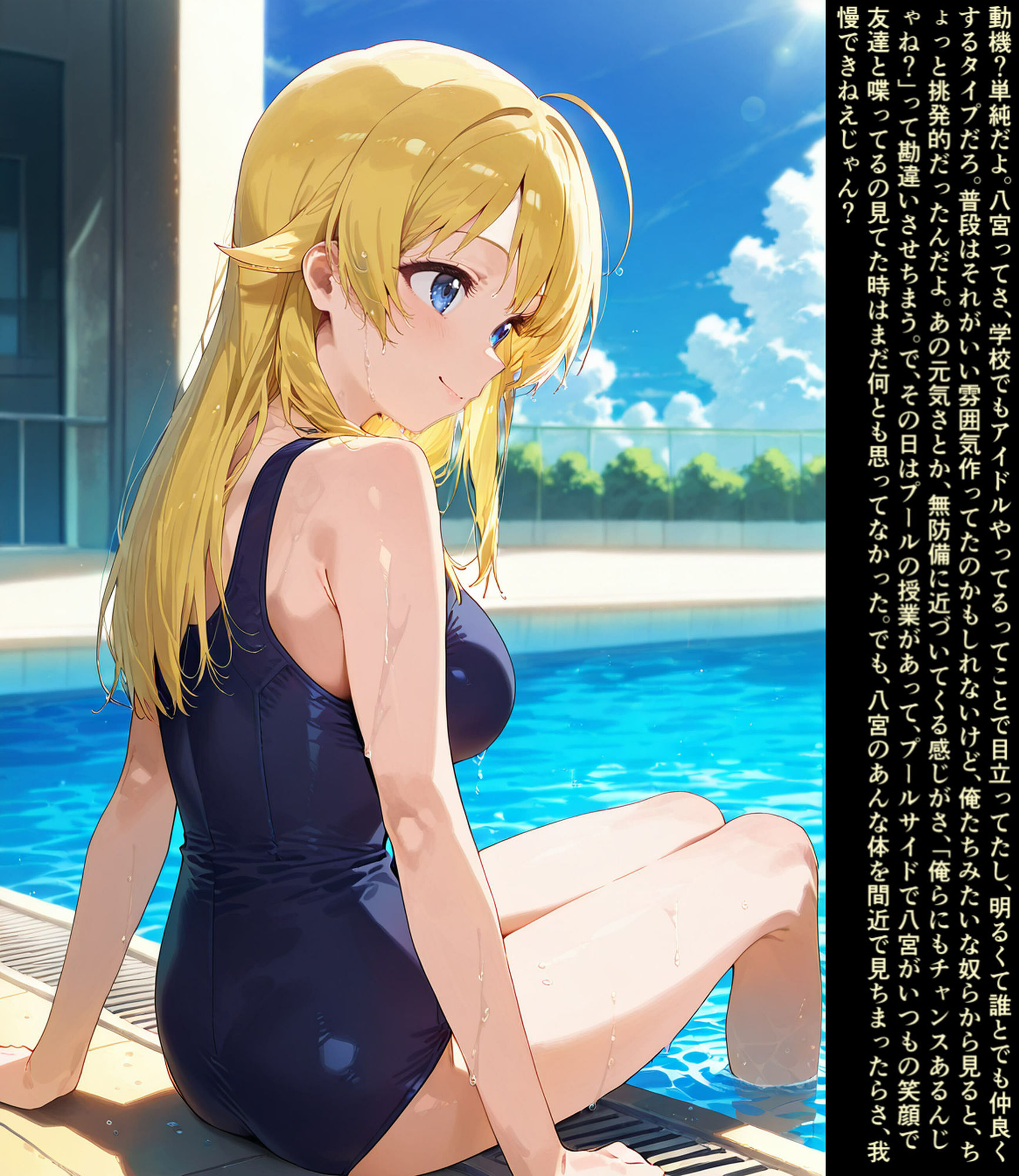 サンプル画像4:アイドルなクラスメイトとコウイ室(かわいそう@かわいい) [d_566076]