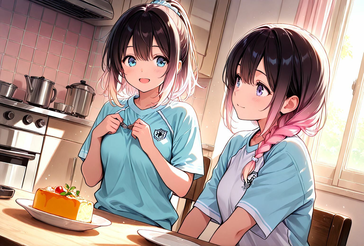 サンプル画像3:名門スポーツ校のえっちなトレーニング(えちえち) [d_566097]