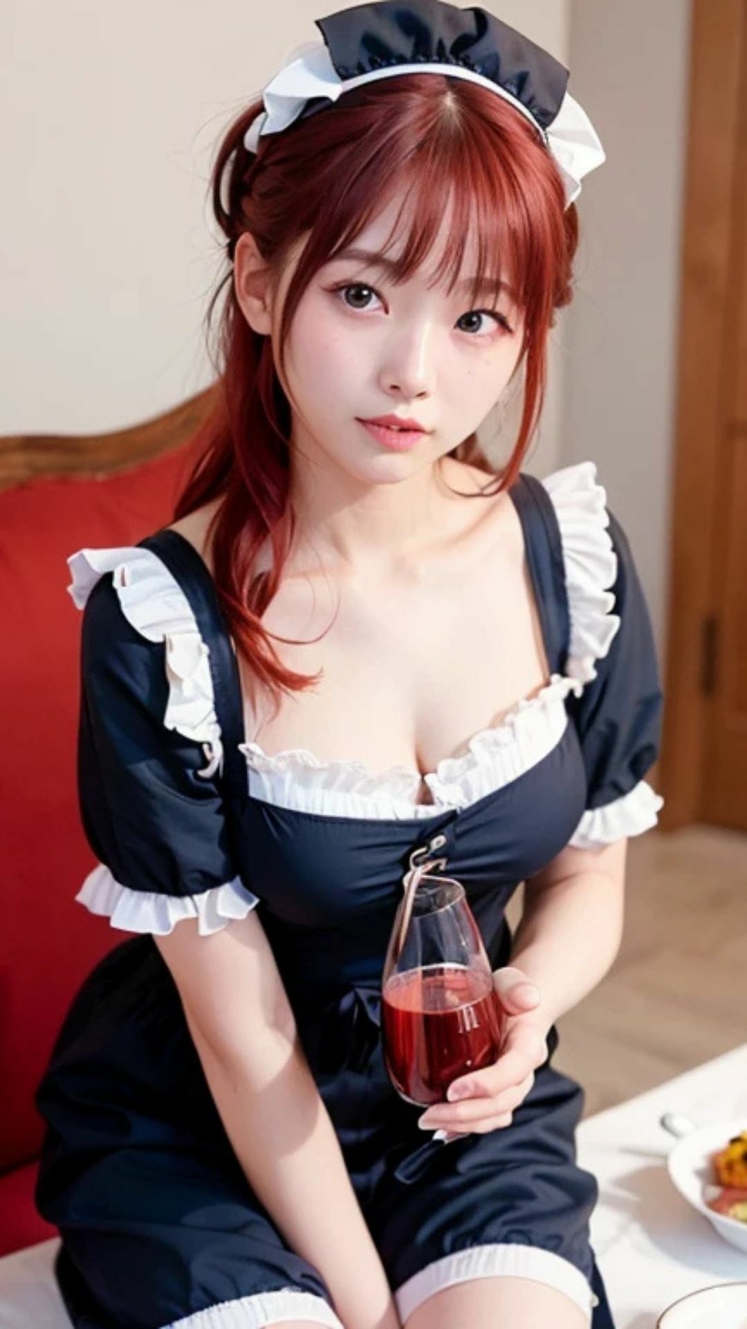 サンプル画像6:『魔法のメイドは、今日もご主人様の理想を叶える。』(Ai美少女創造館) [d_566163]