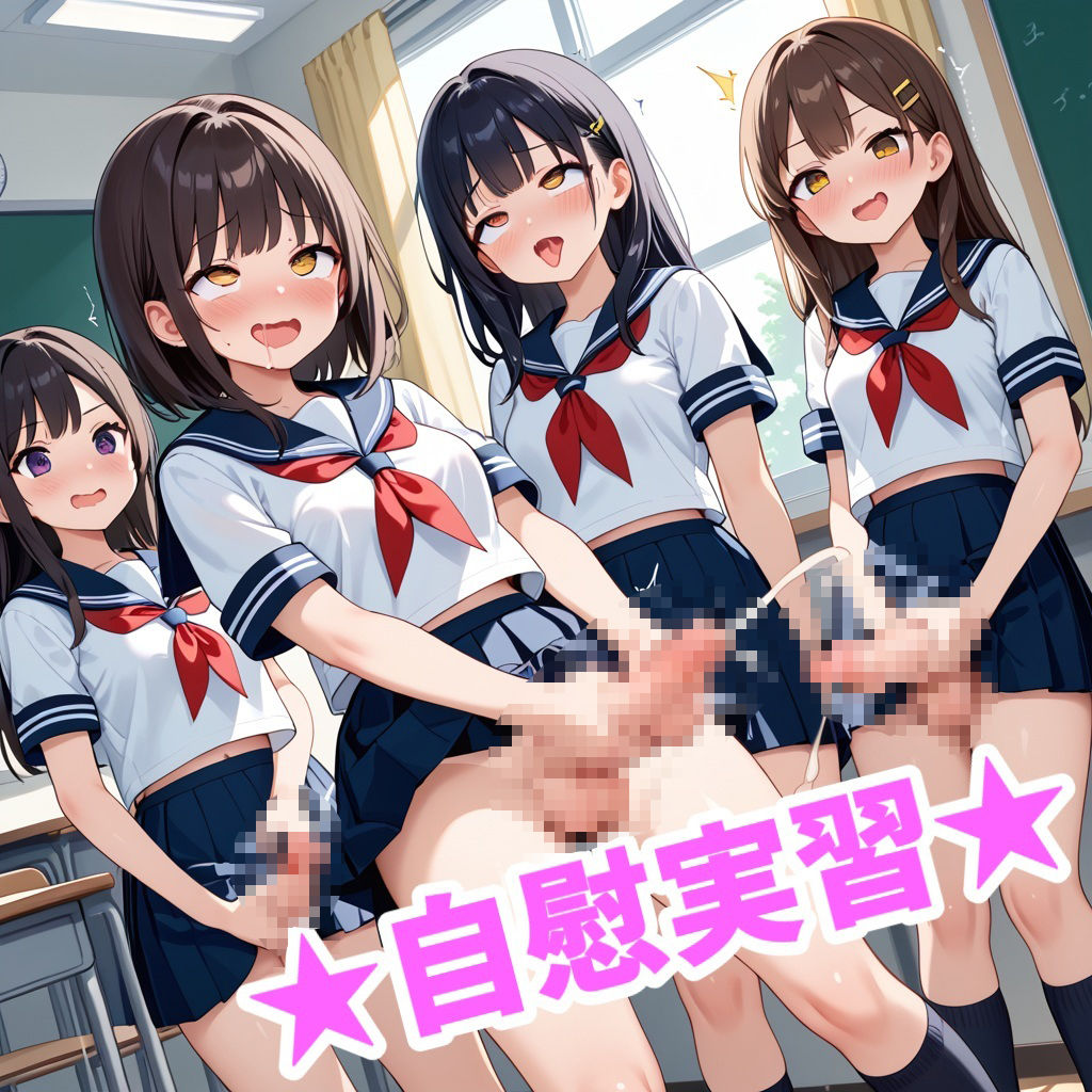 サンプル画像1:フタナリ女学園の性春事情(性癖ドリンクバー) [d_566202]