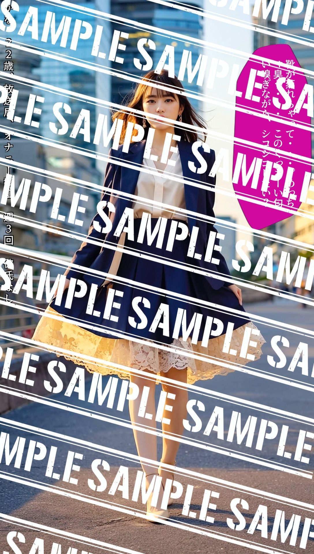 サンプル画像4:東京ビューティー〜丸の内OL生足編〜 vol.1(あらぶるま18＋) [d_566206]