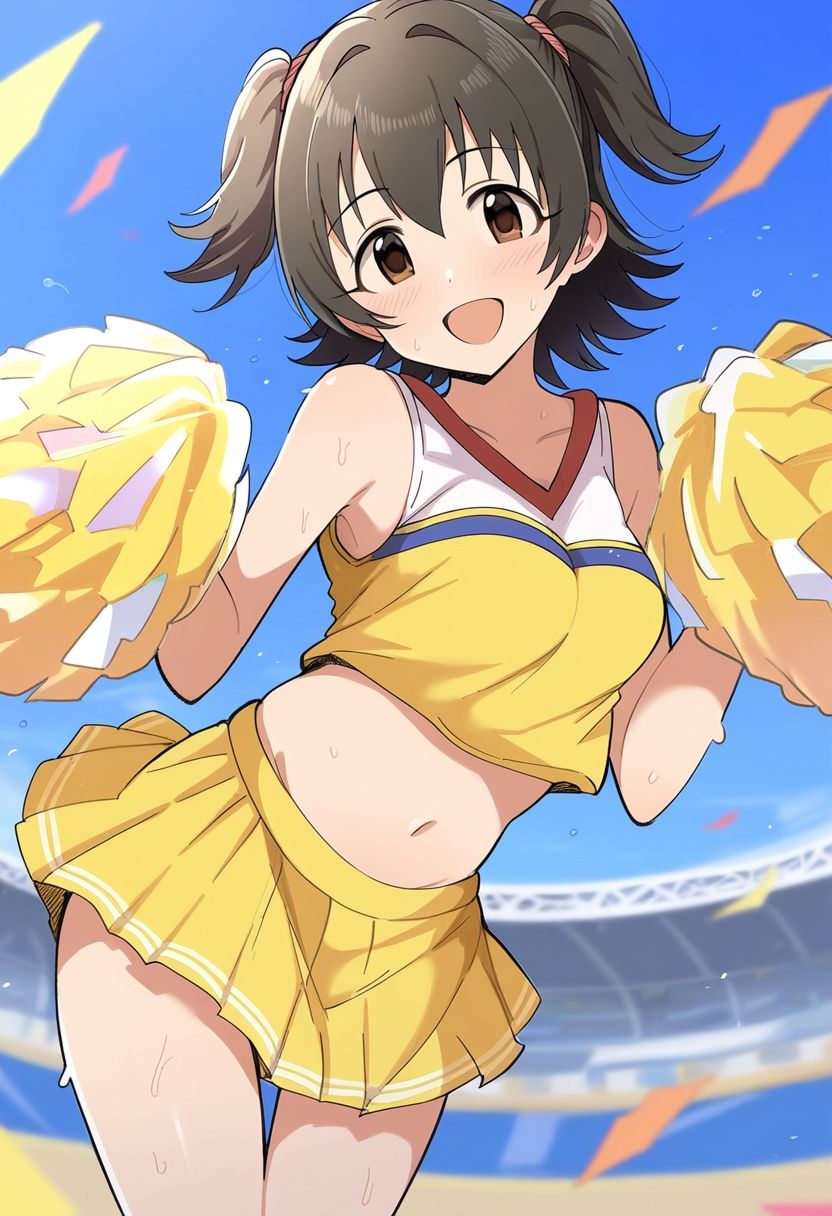 サンプル画像2:とびきりスマイル☆チアコレクション  U149前編(skin_head) [d_566213]