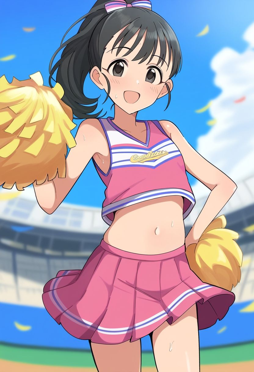 サンプル画像5:とびきりスマイル☆チアコレクション  U149前編(skin_head) [d_566213]