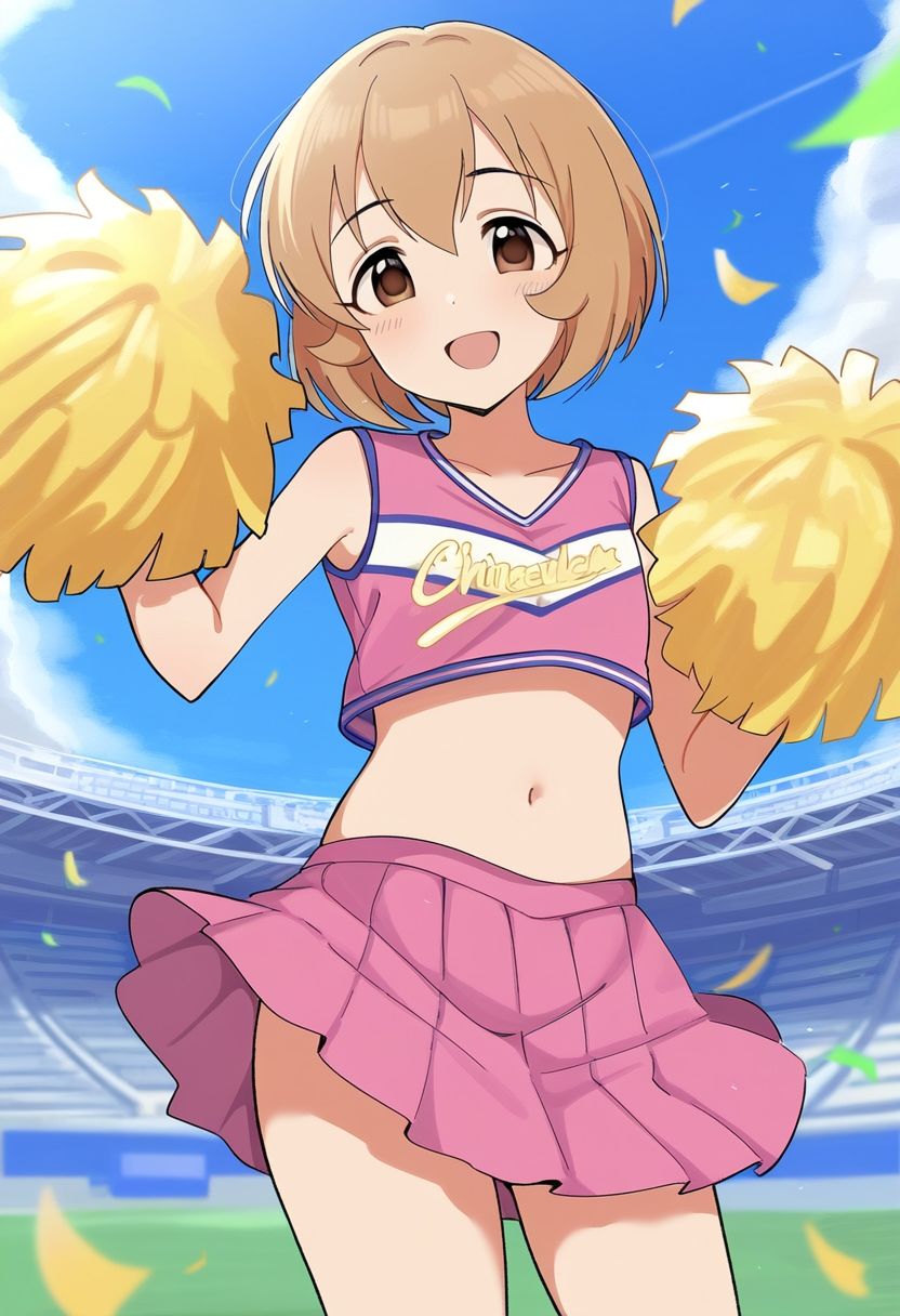 サンプル画像6:とびきりスマイル☆チアコレクション  U149前編(skin_head) [d_566213]