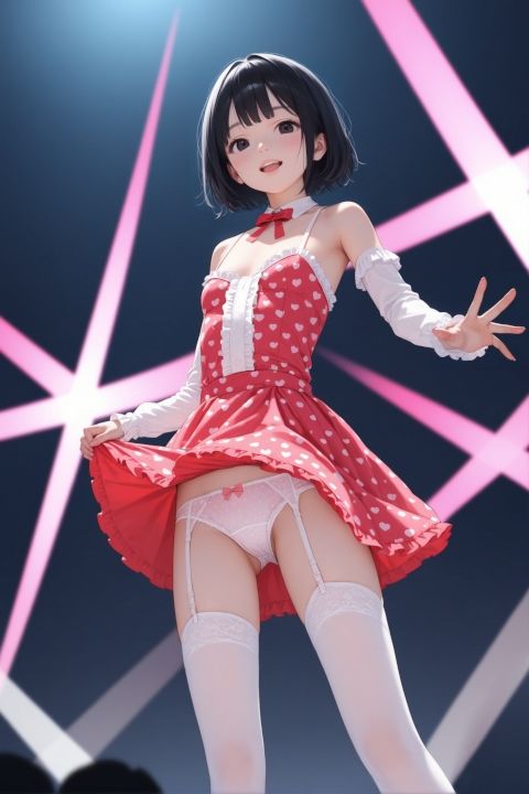 【エロ漫画】パンチラアイドル活動記 〜パンツを見に行けるアイドル〜10