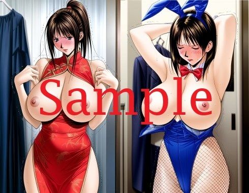 サンプル画像2:Hで綺麗なお姉さん(ミルク) [d_566285]