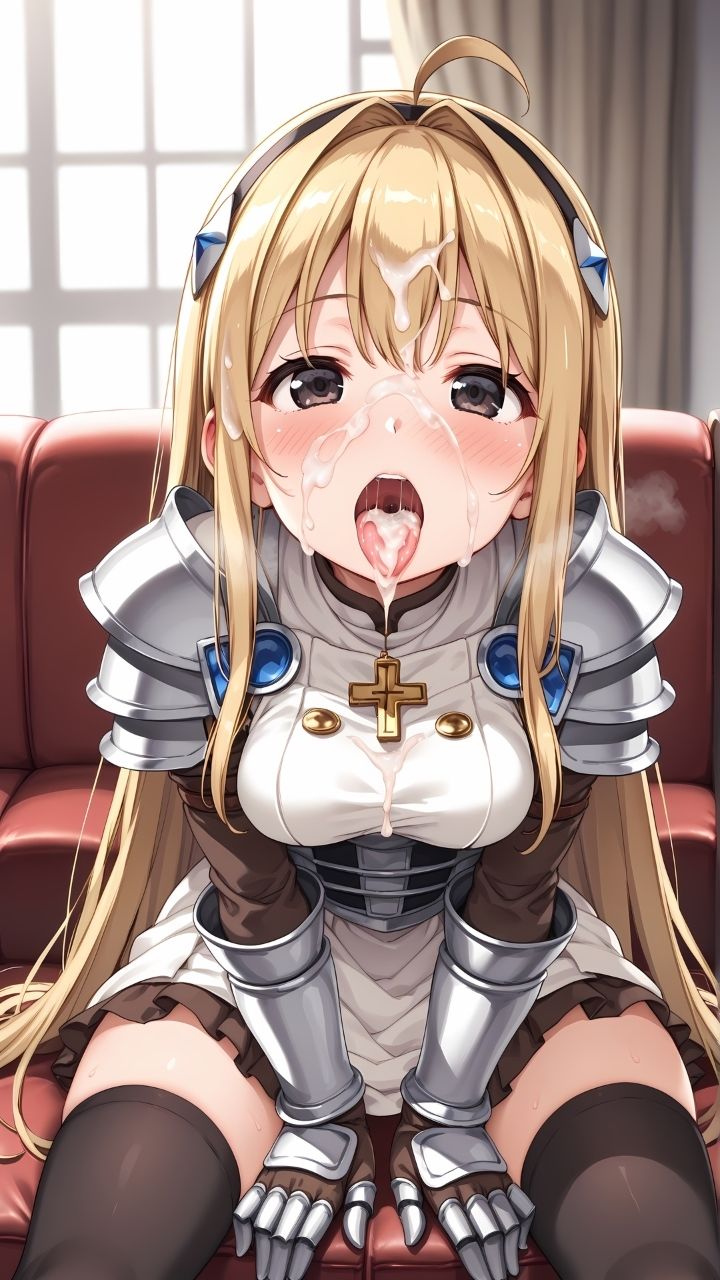 サンプル画像5:あなたの精液をお恵みください〜聖騎士に大量顔射ぶっかけ！〜(Cherry Palette) [d_566319]