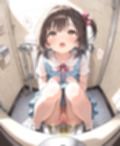 【241枚】オナニーまでしているのが映っているトイレ盗〇集！